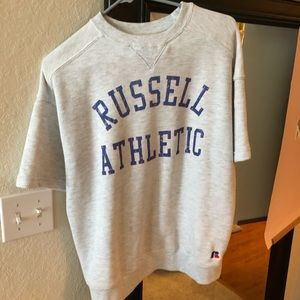 RUSSELL ATHLETICS short sleeve sweatshirt